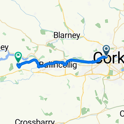 Route from Saint Patrick's Hill