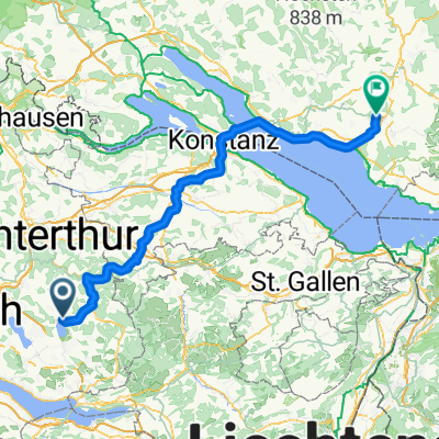 Teil 1: Von Pfäffikon bis Meckenbeuren