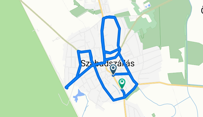 József Attila utca, Szabadszállás - József Attila utca, Szabadszállás