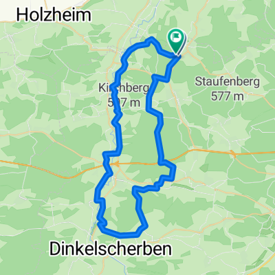 Welden bis Dinkelscherben 47km