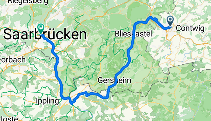 Zweibrücken - Saarbrücken
