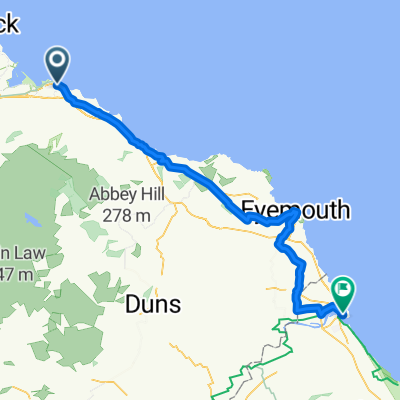 D2 Dunbar to Berwick-upon-Tweed