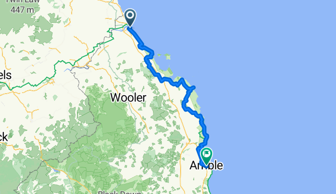 D3 Berwick-upon-Tweed to Morpeth