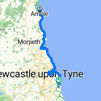 D4 Morpeth to Sunderland