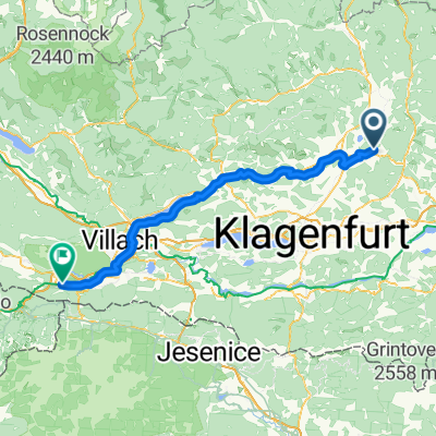 Von Sankt Georgen am Längsee bis Arnoldstein