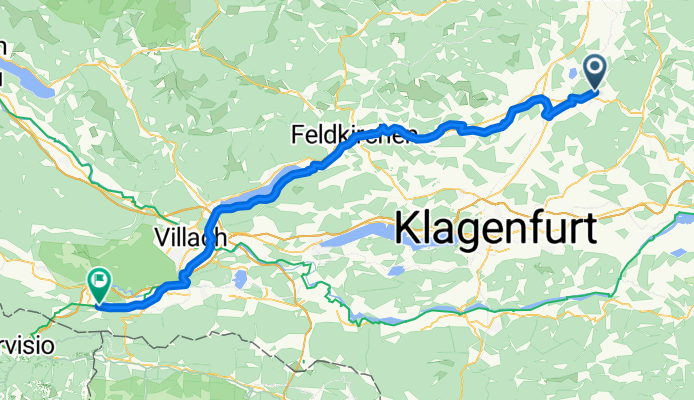 Von Sankt Georgen am Längsee bis Arnoldstein
