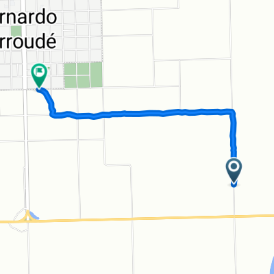 Ruta a Roberto Perez