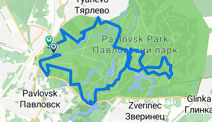 Route to Saint Petersburg