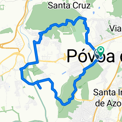 Rua Luís Vaz de Camões, Vialonga a Rua Luís Vaz de Camões, Vialonga