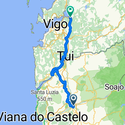 Arca e Ponte de Lima, Ponte de Lima to Plaza Ribadavia, Redondela