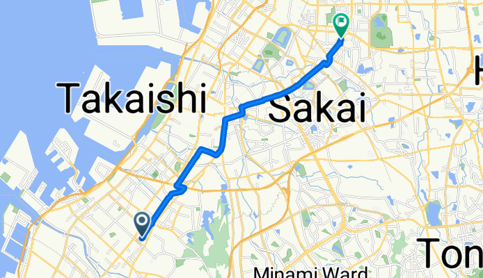 東豊中町3丁目, 泉大津市へ長曽根町, 堺市