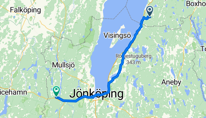 Ödeshög - Mullsjö