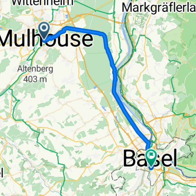 Basel to Mulhouse