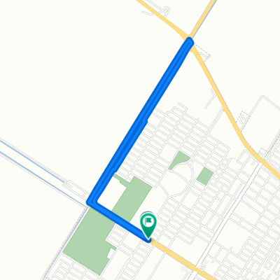 Avenida José Aguilar Barraza, Los Mochis a Avenida José Aguilar Barraza, Los Mochis