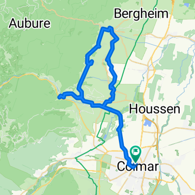 Rue du Rempart, Colmar to Rue du Rempart, Colmar