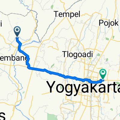 From Kulon Progo to Sleman