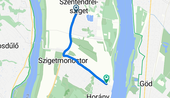 Csóka utca - Monostori utca