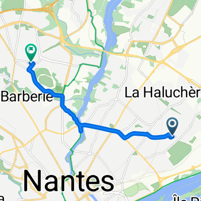Rue des Floralies, Nantes à Rue de la Fantaisie, Nantes
