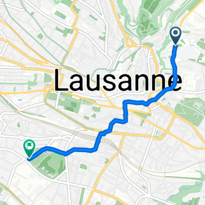 Itinéraire vers Avenue de Cour