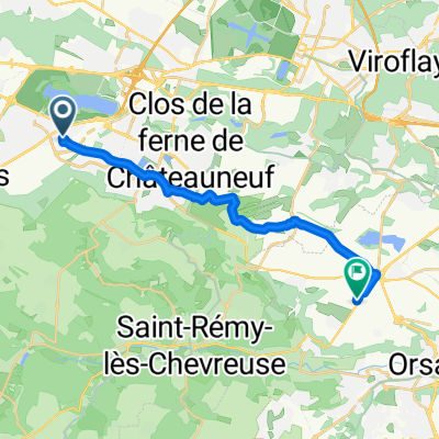 Rue Pierre Semard to Route de la Rotonde