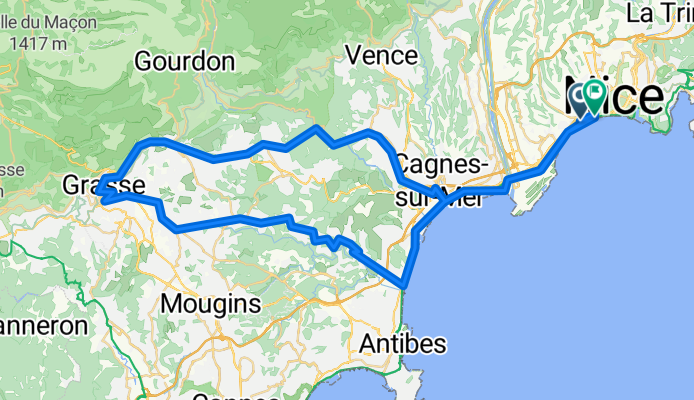 Von Nizza bis Grasse und zurück