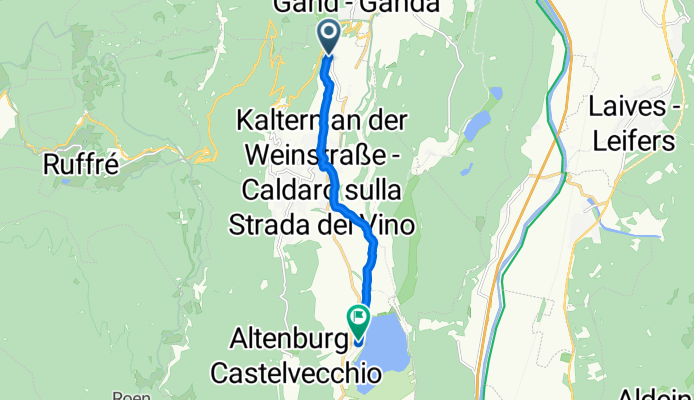 Oberplanitzing, Kaltern an der Weinstraße nach Kaltern an der Weinstraße