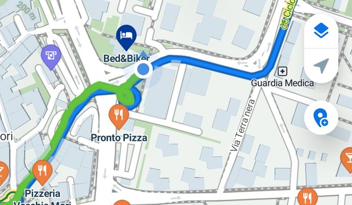 Foto 1 del percorso Bikemap "Via Benaco nach Piazzale Paolo Orsi"