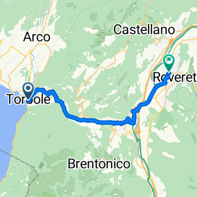 Via Benaco nach Piazzale Paolo Orsi