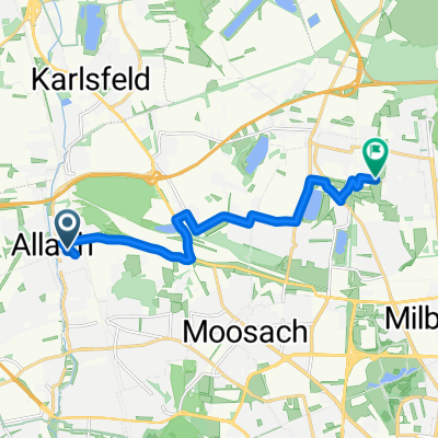 Franz-Nißl-Straße, München nach Weitlstraße, München