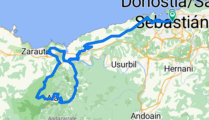 Bicicleta por la tarde