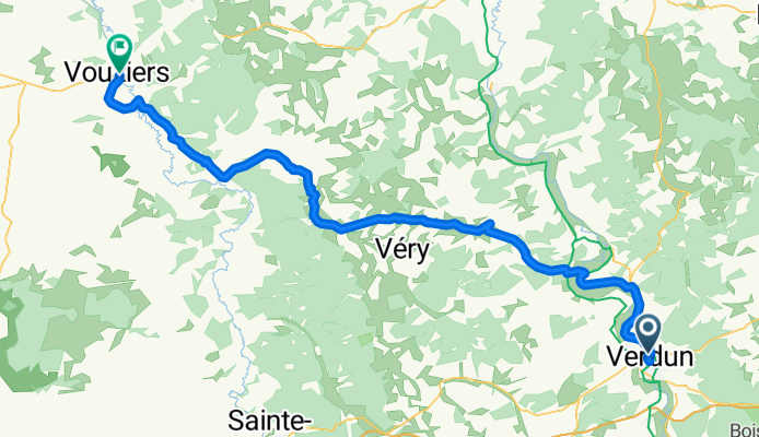 Verdun - Vouziers
