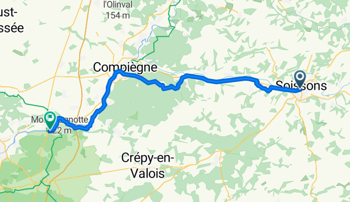 Soissons - Pont-Sainte-Maxence