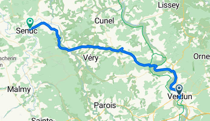Verdun - Vouziers