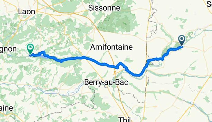 Château-Porcien - Bruyères-et-Montbérault