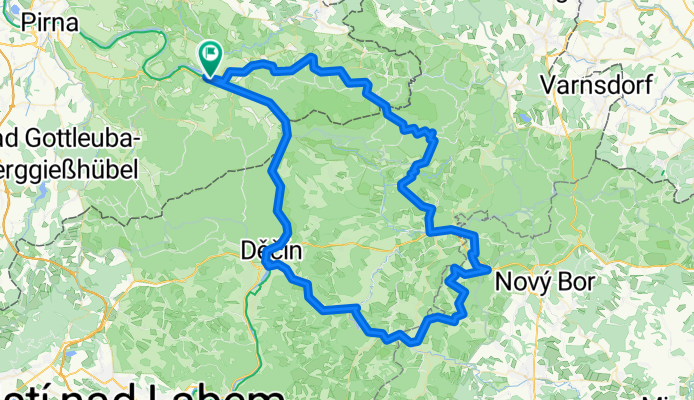 Gravelrunde durch die Sächsische und Böhmische Schweiz