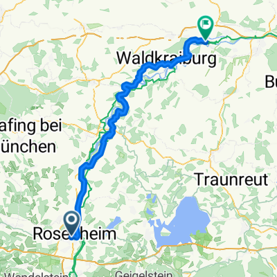 Von Rosenheim bis Mühldorf am Inn