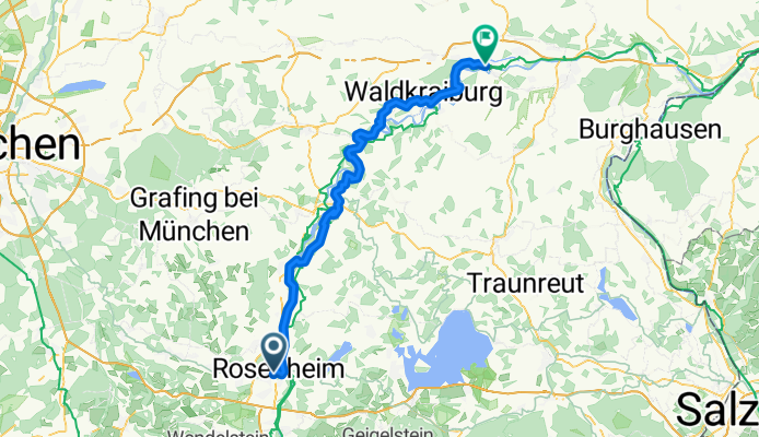 Von Rosenheim bis Mühldorf am Inn