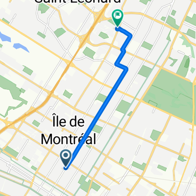 Rue Garnier, Montréal à Rue Jean-Talon Est, Montréal