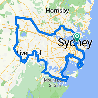 Greater Sydney BikeTrail  - Classic Version