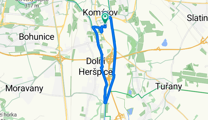 po měsíci malá projížďka