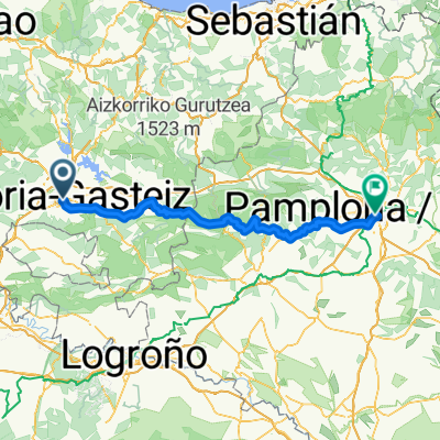 From Vitoria-Gasteiz to Pamplona