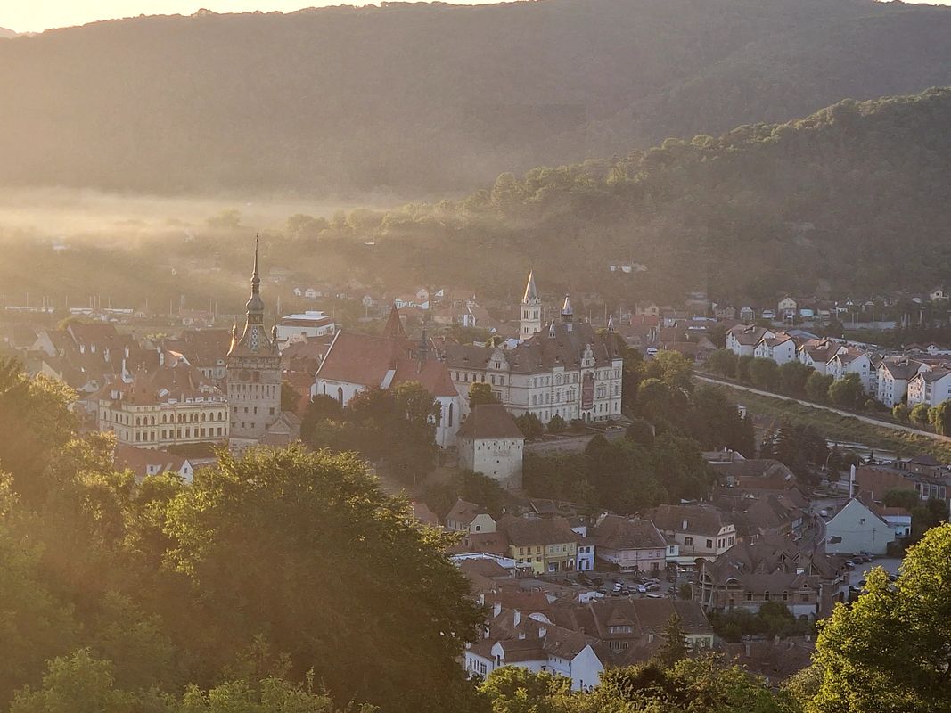 Criș - Stejăreni - Breite - Angofa - Crucea Vulcanului - Sighișoara - Breite - Stejăreni - Criș