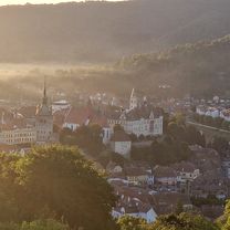 Criș - Stejăreni - Breite - Angofa - Crucea Vulcanului - Sighișoara - Breite - Stejăreni - Criș