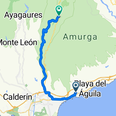 Calle las Margaritas, San Bartolomé de Tirajana nach Artenara, San Bartolomé de Tirajana