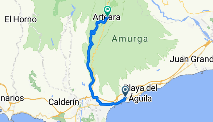 Calle las Margaritas, San Bartolomé de Tirajana nach Artenara, San Bartolomé de Tirajana