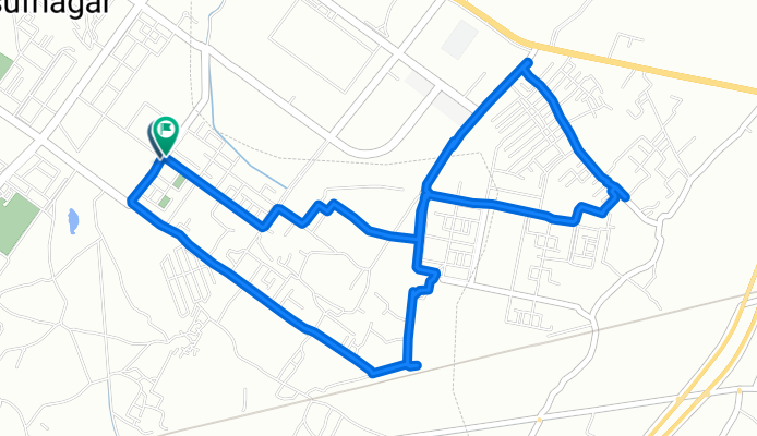 Moderate route