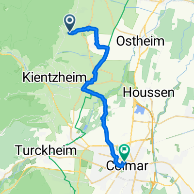 Impasse de la Mairie, Riquewihr to Rue du Rempart, Colmar