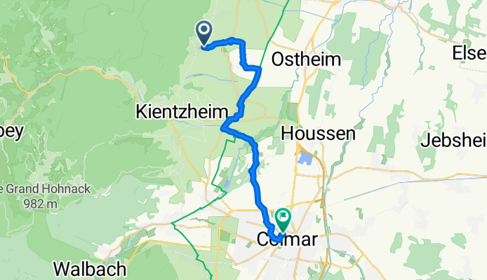 Impasse de la Mairie, Riquewihr to Rue du Rempart, Colmar