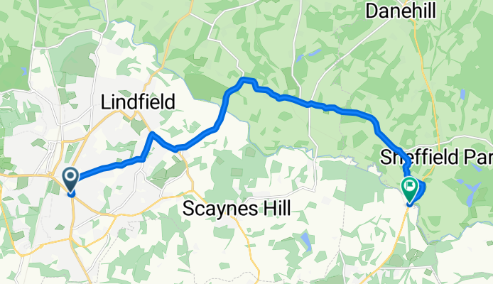 From Haywards Heath to Sheffield Park