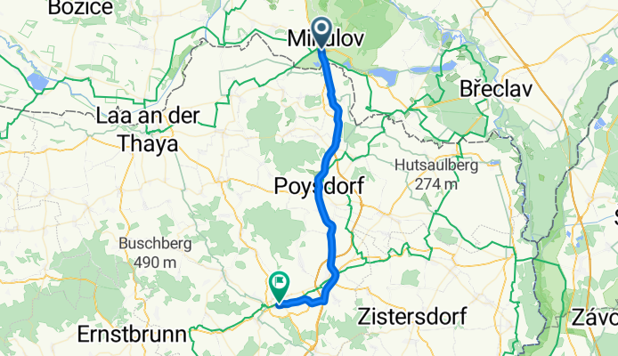 Míkulov - Mistelbach